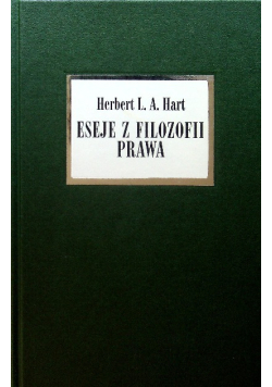 Eseje z filozofii prawa