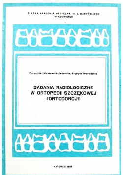 Badania radiologiczne w ortopedii szczękowej