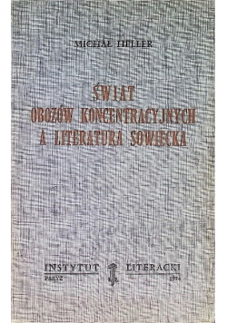 Świat obozów koncentracyjnych a literatura sowiecka