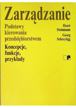 Zarządzanie Podstawy kierowania przedsiębiorstwem