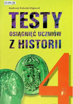 Testy osiągnięć uczniów z historii