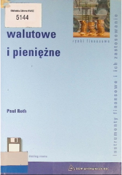 Rynki walutowe i pieniężne