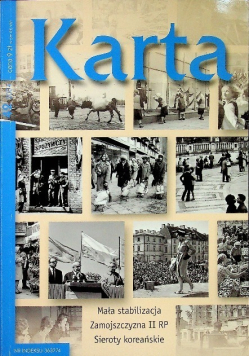 Karta Nr 42 / 04 Mała stabilizacja Zamojszczyzna II RP Sieroty koreańskie