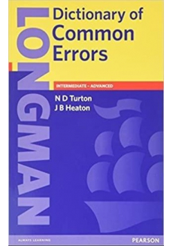 Longman Dictionary of Common Errors