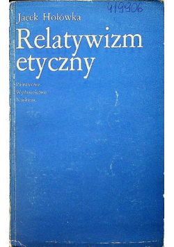 Relatywizm etyczny
