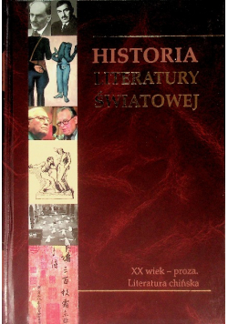 Historia literatury światowej Tom 11 XX wiek - proza literatura chińska