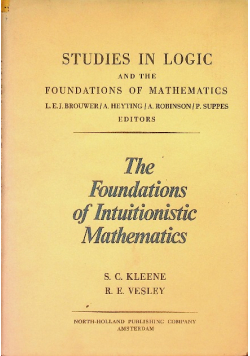 The Foundations of intuitionistic mathematics