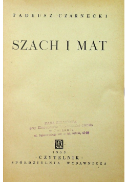 Szach i mat
