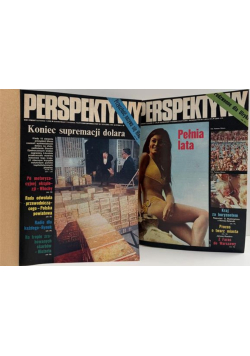 Czasopismo Perspektywy Cały Rocznik / Tygodnik Magazyn Komplet Nr 1 / 72