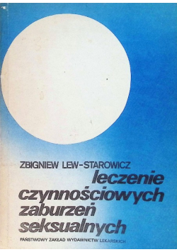 Leczenie czynnościowych zaburzeń seksualnych