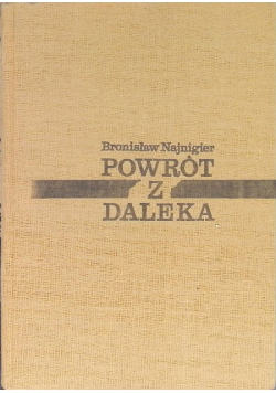Powrót z daleka