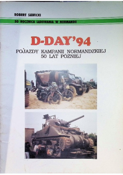 D day 94 pojazdy kampanii normandzkiej