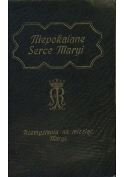 Niepokalane serce Maryi 1914r.