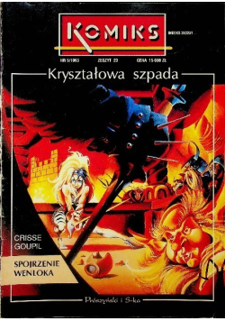 Komiks Nr 5 Kryształowa szpada