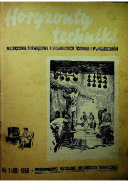 Horyzonty techniki Rocznik 1956