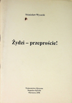 Żydzi przeproście