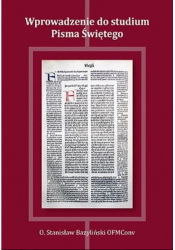 Wprowadzenie do studium Pisma Świętego