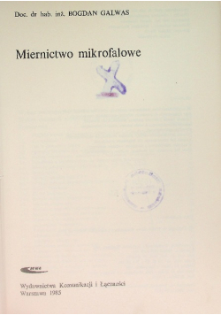 Miernictwo mikrofalowe