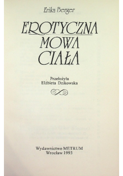 Erotyczna mowa ciała