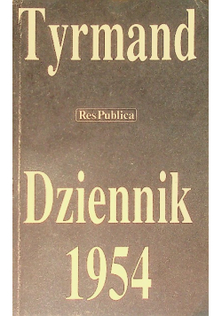 Dziennik 1954