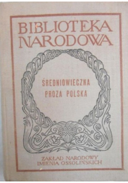 Średniowieczna proza polska
