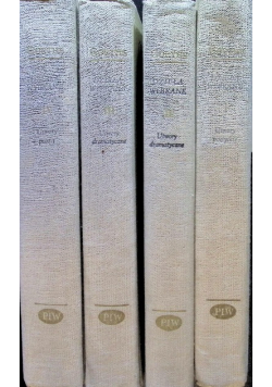 Goethe Dzieła wybrane Tom I do IV