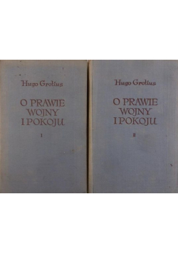 O prawie wojny i pokoju
