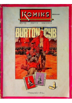 Komiks Fantastyka Nr 6 / 92 Burton Cyb