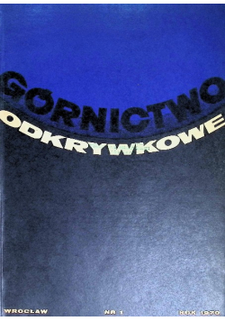 Górnictwo Odkrywkowe