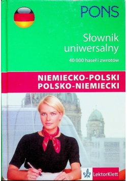 PONS Słownik uniwersalny niemiecko polski polsko niemiecki