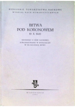 Bitwa pod Koronowem 10 X 1410