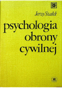 Psychologia obrony cywilnej