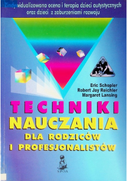 Techniki nauczania dla rodziców i profesjonalistów Tom II