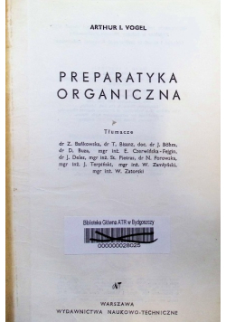 Preparatyka organiczna