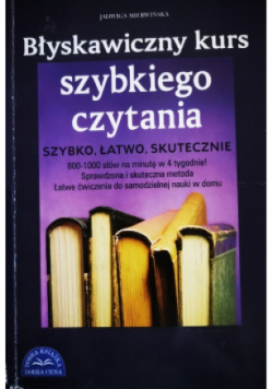 Błyskawiczny kurs szybkiego czytania