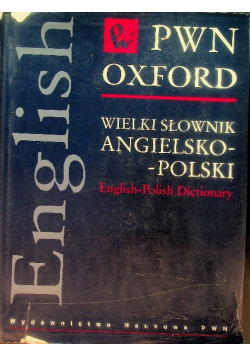 Wielki słownik angielsko polski