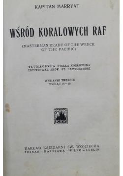 Wśród Koralowych raf 1921 r.