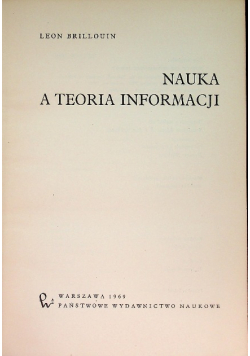 Nauka a teoria Informacji