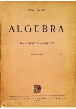 Algebra 1947 r.