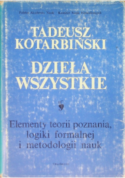 Dzieła wszystkie Kotarbiński