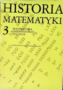 Historia matematyki Tom III