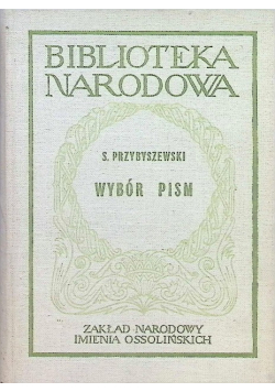 Przybyszewski Wybór pism