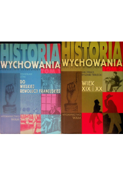 Historia wychowania Tom 1 i 2
