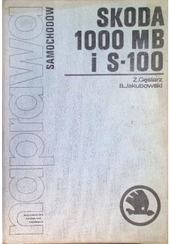 Naprawa samochodów Skoda 1000 MB S100