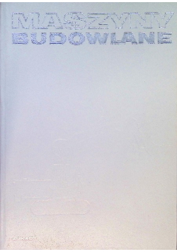 Maszyny budowlane