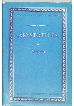 Arystoteles  Zoologia