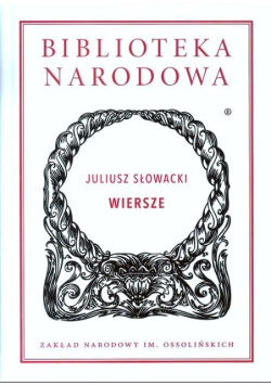Słowacki Wiersze