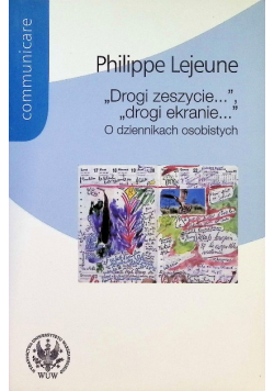 Drogi zeszycie drogi ekranie O dziennikach osobistych