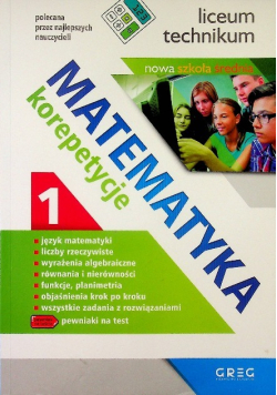 Matematyka korepetycje Część 1