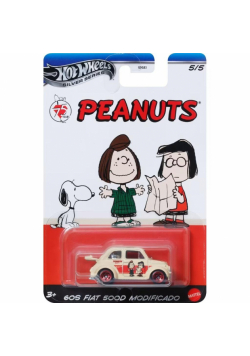 Hot Wheels Peanuts 60S Fiat 500D Modificado